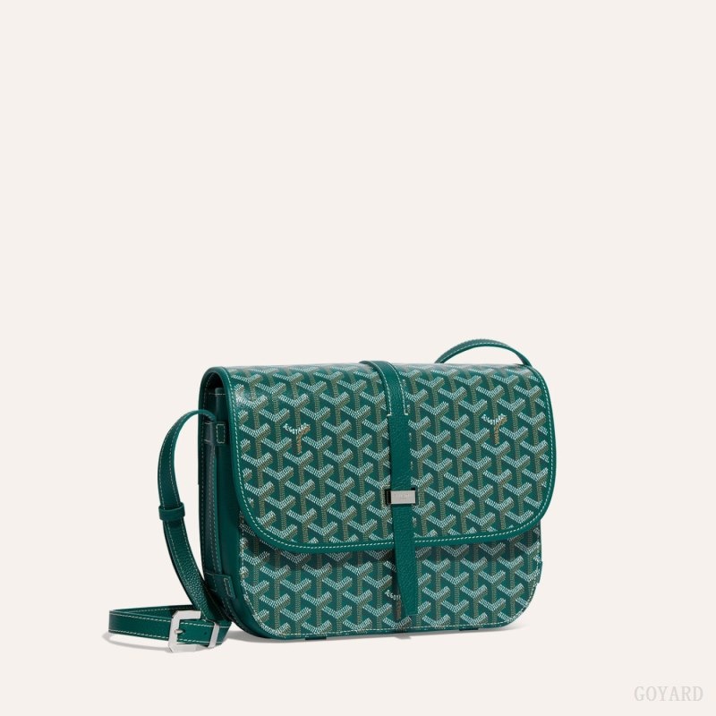 Green Goyard Belvedere MM Bag | JLQV7585