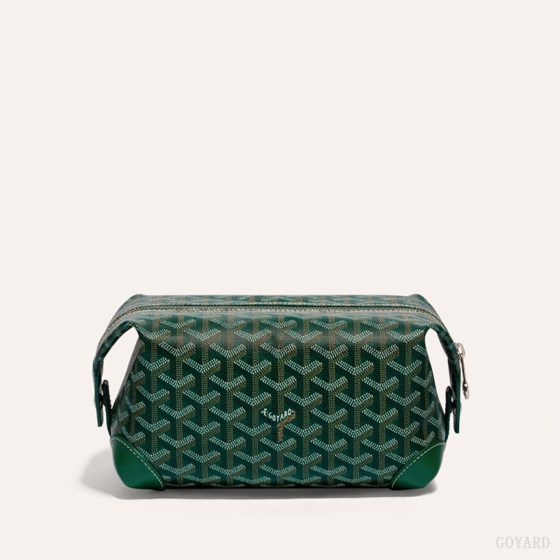 Green Goyard Bowling 25 Toiletry Bag | KKDS2094