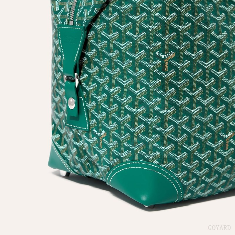 Green Goyard Bowling 55 bag | VAUP5936