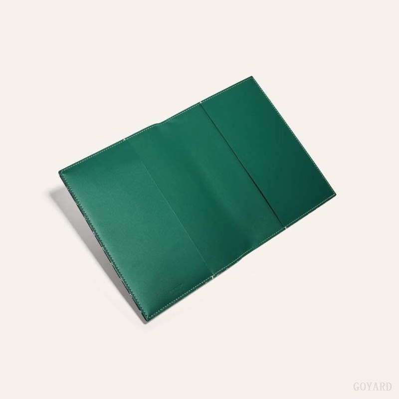 Green Goyard CASTIGLIONE DOCUMENT COVER | NUDD2753