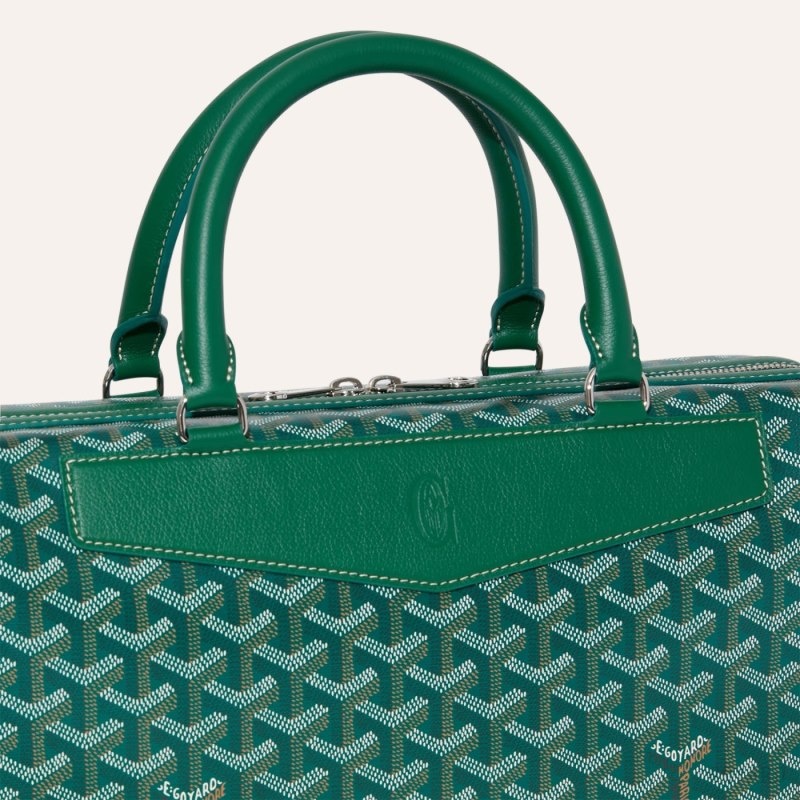 Green Goyard Cisalpin Document Case | SUAM4750