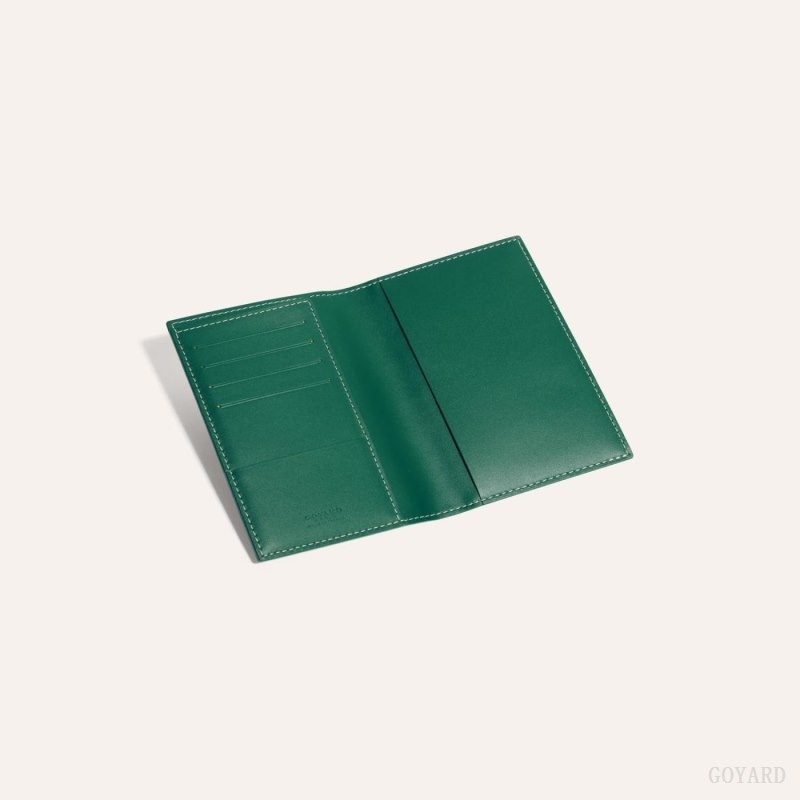 Green Goyard GRENELLE PASSPORT COVER | TRHZ4897