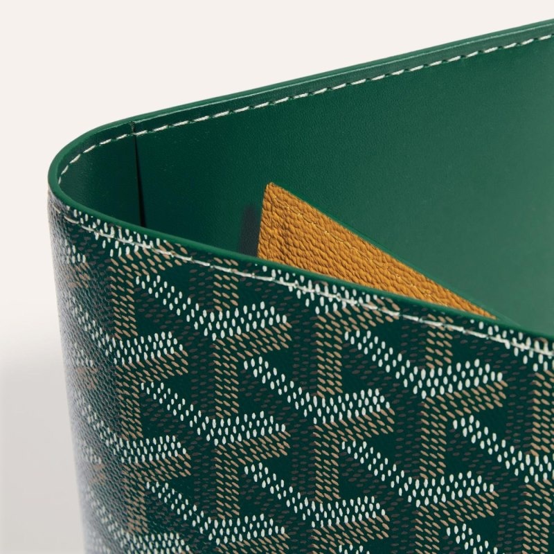 Green Goyard GRENELLE PASSPORT COVER | TRHZ4897