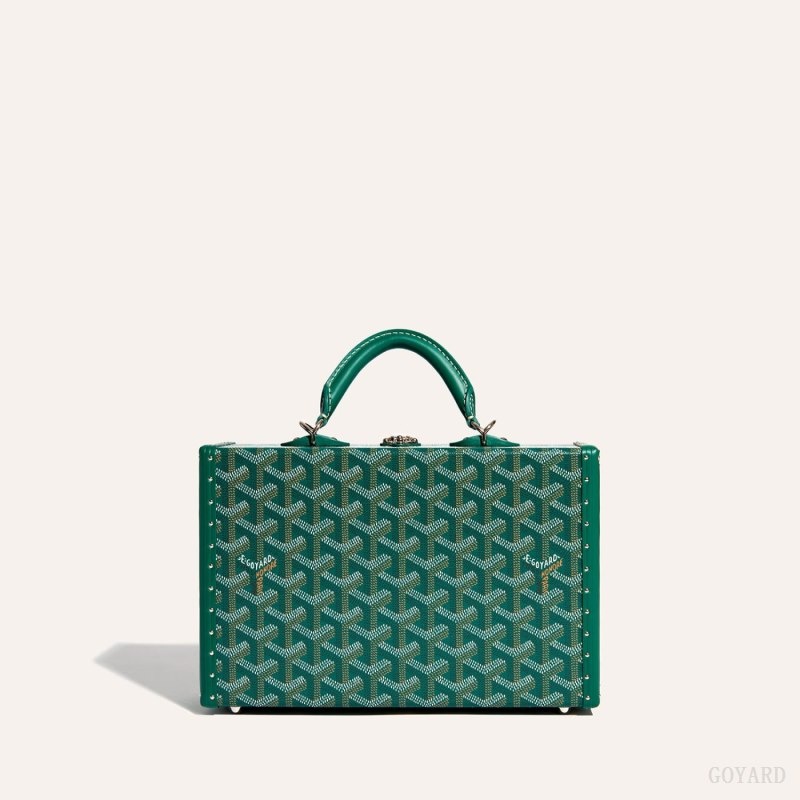 Green Goyard Grand Hôtel Trunk Bag | JRES1032