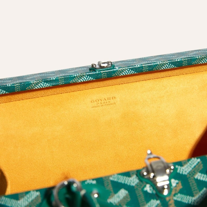 Green Goyard Grand Hôtel Trunk Bag | JRES1032