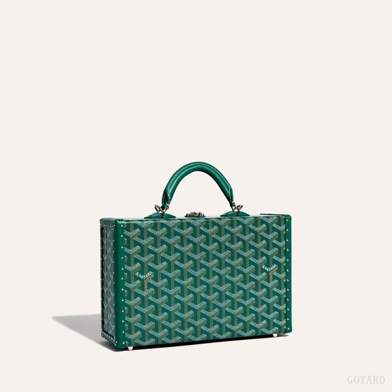 Green Goyard Grand Hôtel Trunk Bag | JRES1032