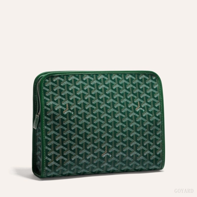 Green Goyard JOUVENCE GM TOILET BAG | QXZU0238