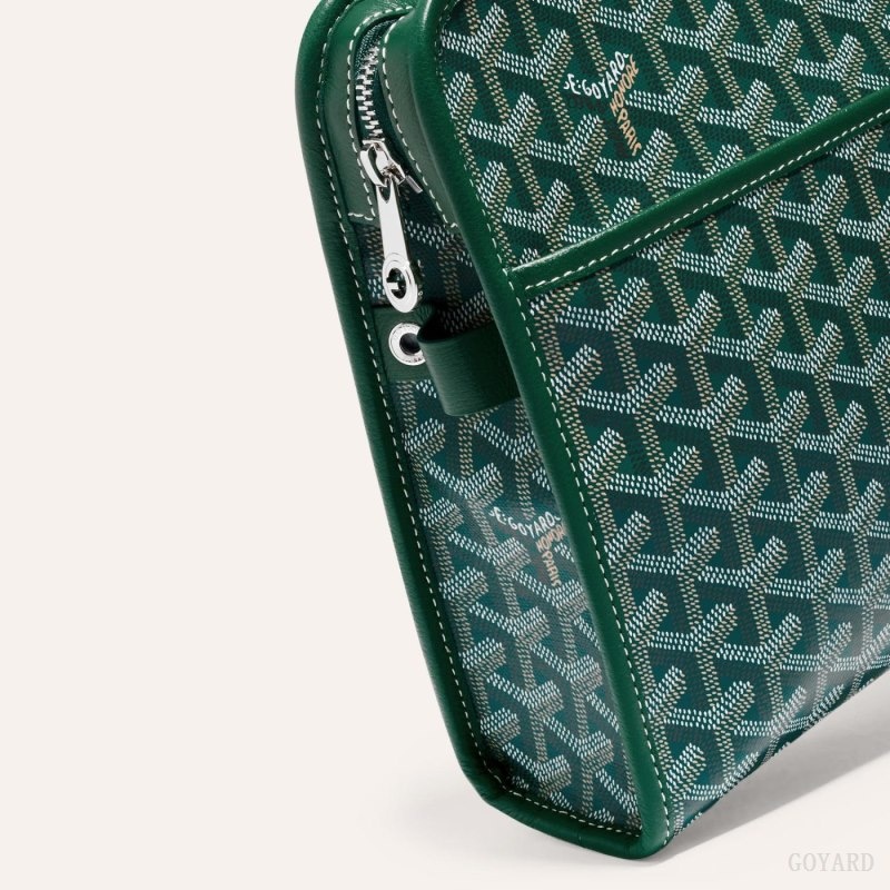 Green Goyard JOUVENCE GM TOILET BAG | QXZU0238