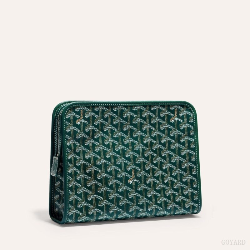 Green Goyard JOUVENCE MM TOILET BAG | CIXY8895