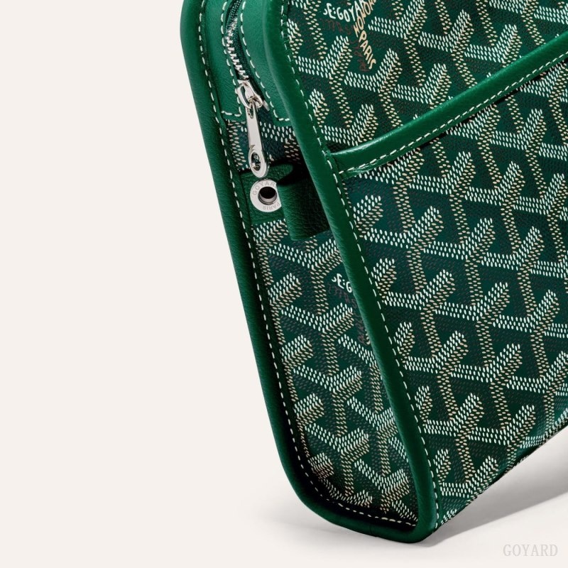 Green Goyard JOUVENCE MM TOILET BAG | CIXY8895