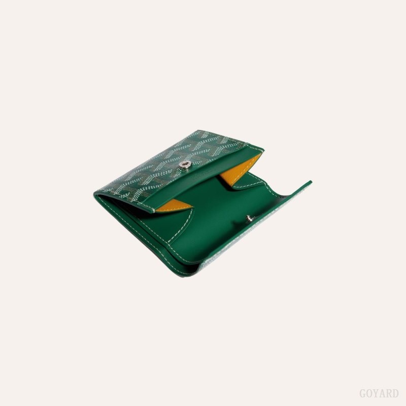 Green Goyard MARIGNY WALLET | JMMO9339