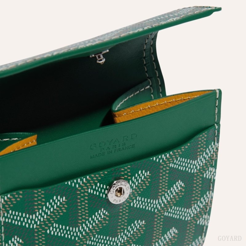 Green Goyard MARIGNY WALLET | JMMO9339