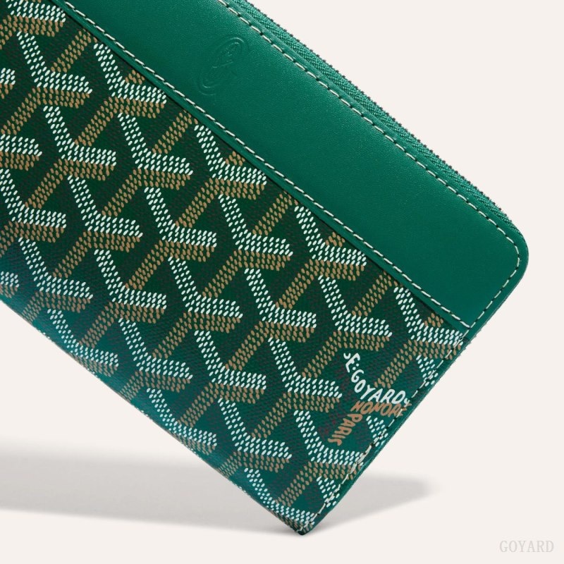 Green Goyard MATIGNON GM WALLET | GQJG1474