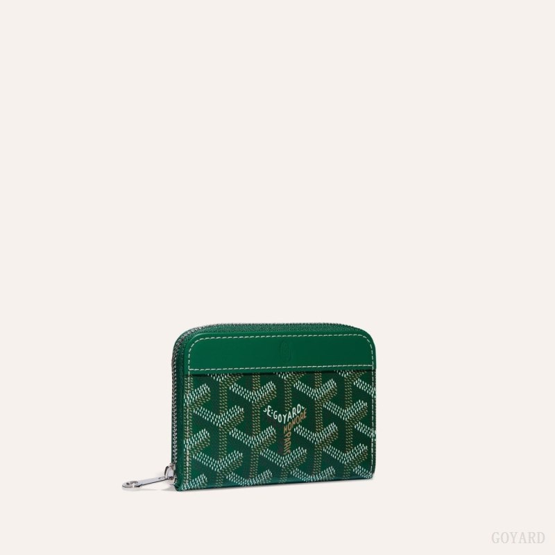 Green Goyard MATIGNON MINI WALLET | AHZM0561