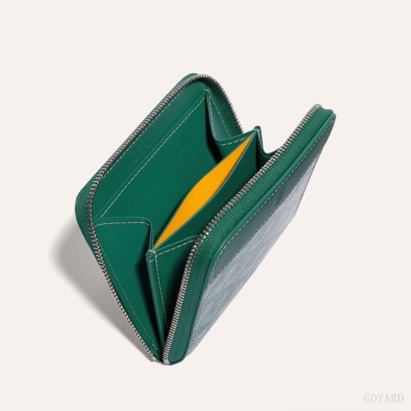 Green Goyard MATIGNON PM WALLET | NXPT1135