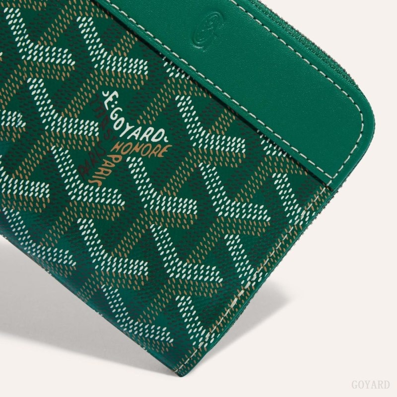 Green Goyard MATIGNON PM WALLET | NXPT1135