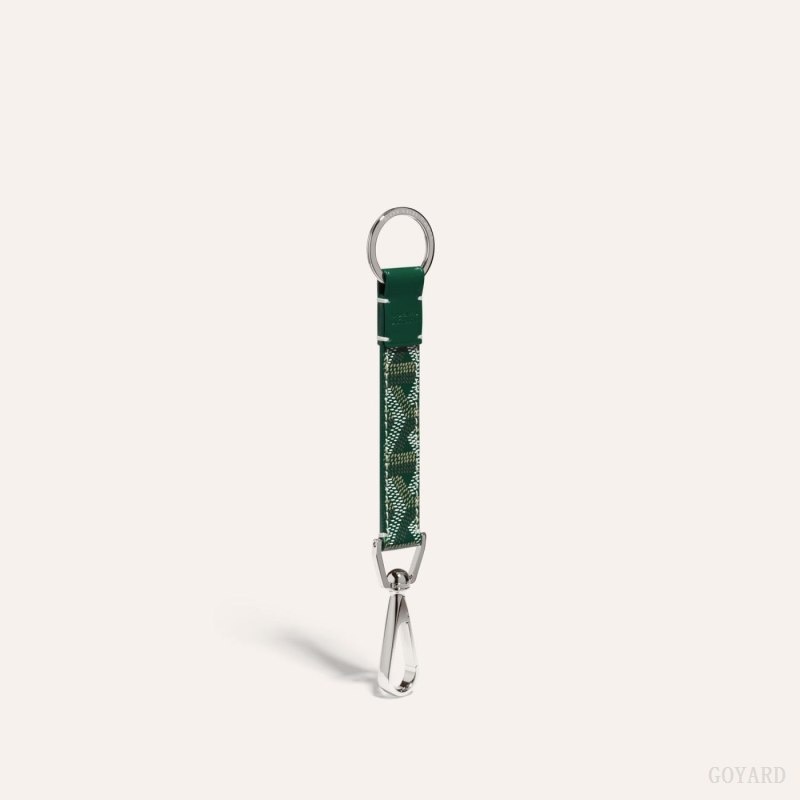 Green Goyard MOUSQUETON KEY RING | TMHZ0260