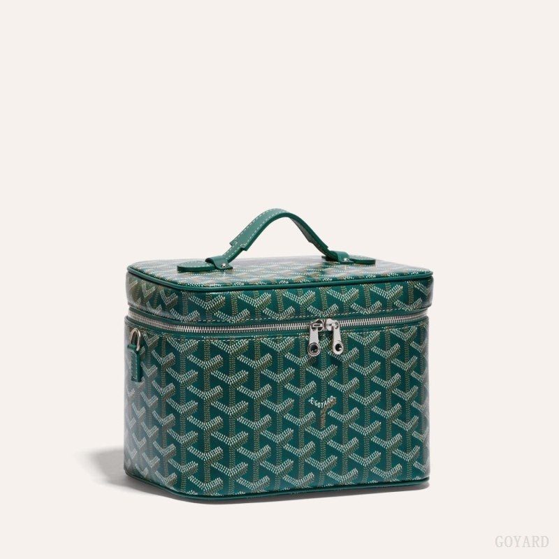 Green Goyard MUSE VANITY CASE | YWZZ3881