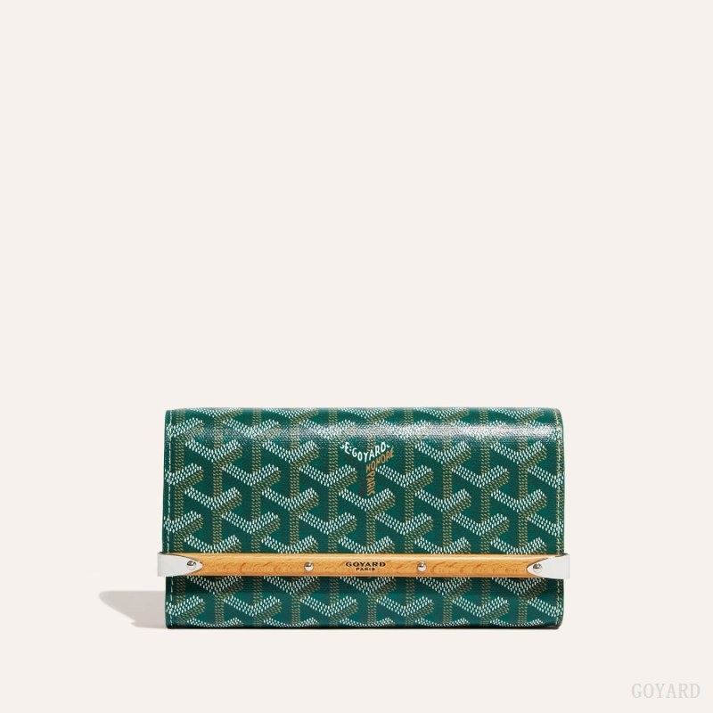 Green Goyard Monte-Carlo Mini Case | LYGN6218