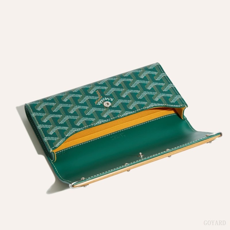 Green Goyard Monte-Carlo Mini Case | LYGN6218