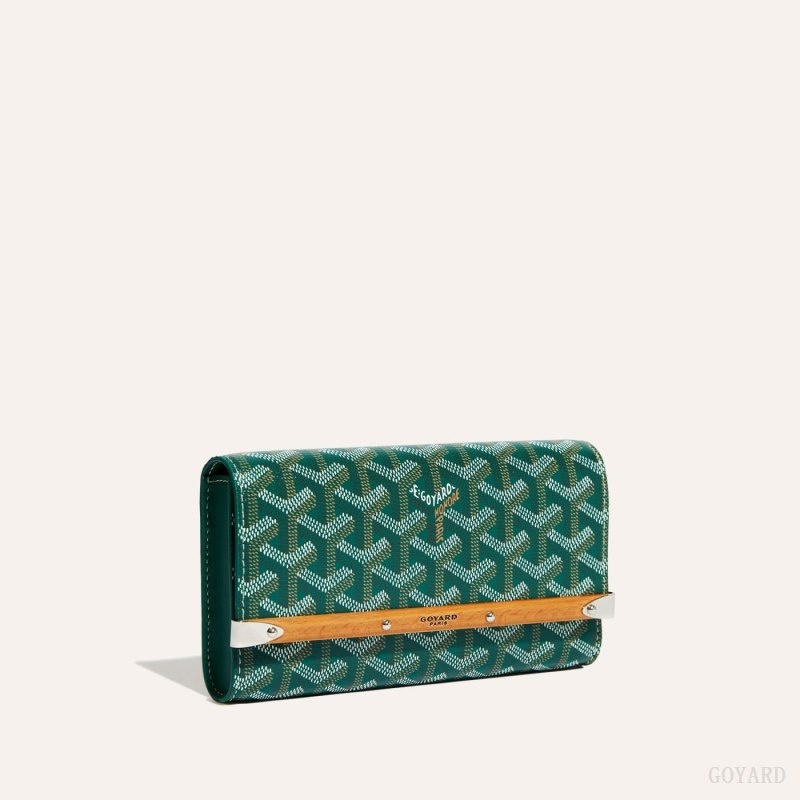 Green Goyard Monte-Carlo Mini Case | LYGN6218