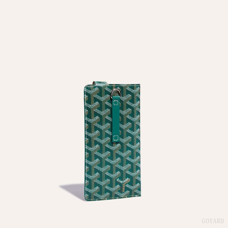 Green Goyard Montmartre GM Case | KWNB1923