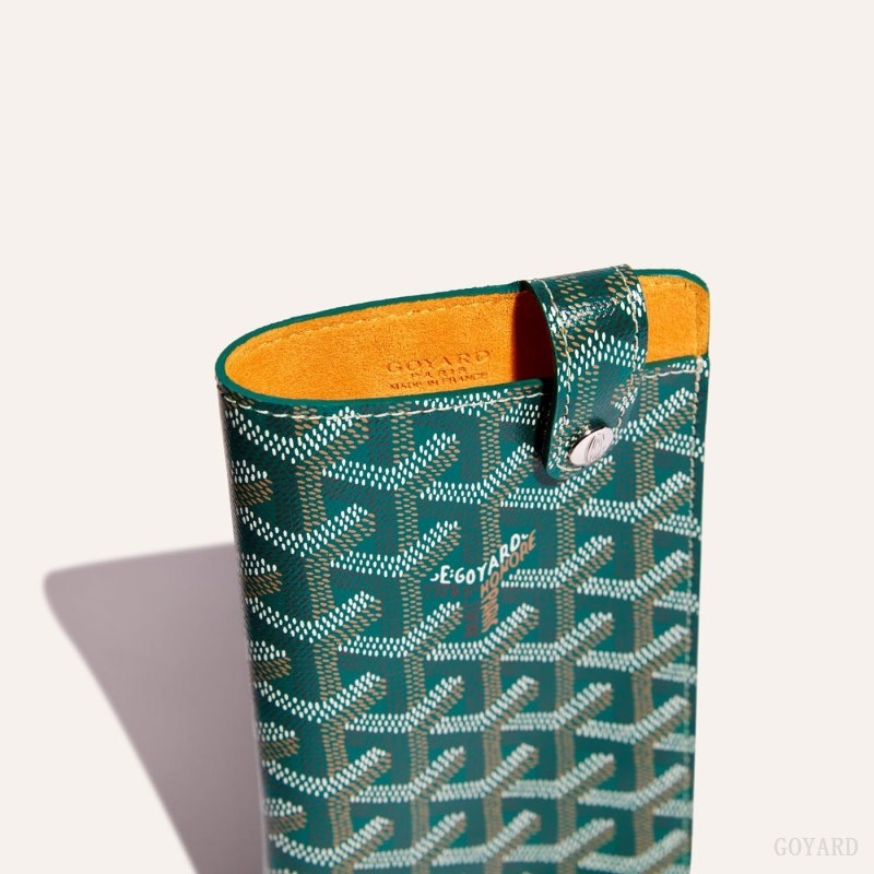 Green Goyard Montmartre GM Case | KWNB1923