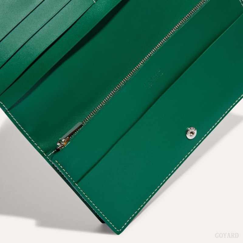 Green Goyard RICHELIEU WALLET | OFAY0795