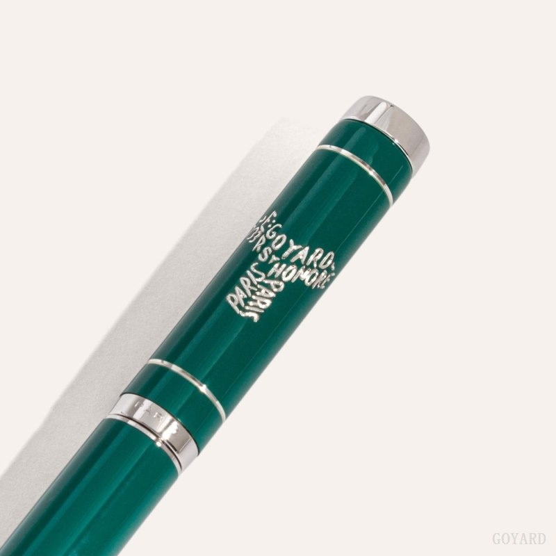 Green Goyard Rollerball Travel Pen | BMBP0184