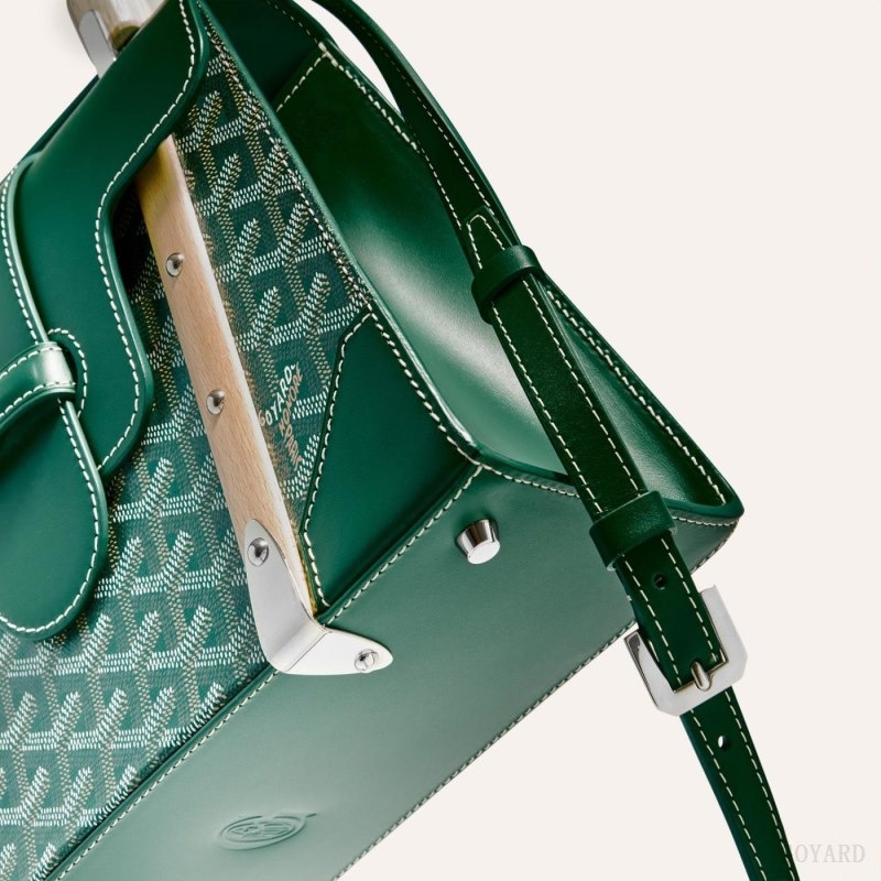 Green Goyard SAÏGON PM BAG | QTCM4819