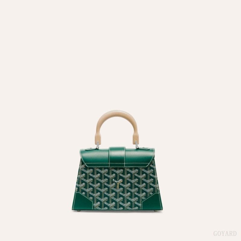 Green Goyard SAÏGON STRUCTURE MINI BAG | XJKE0818