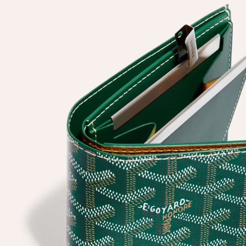 Green Goyard SAINT-FLORENTIN WALLET | VBMJ0453