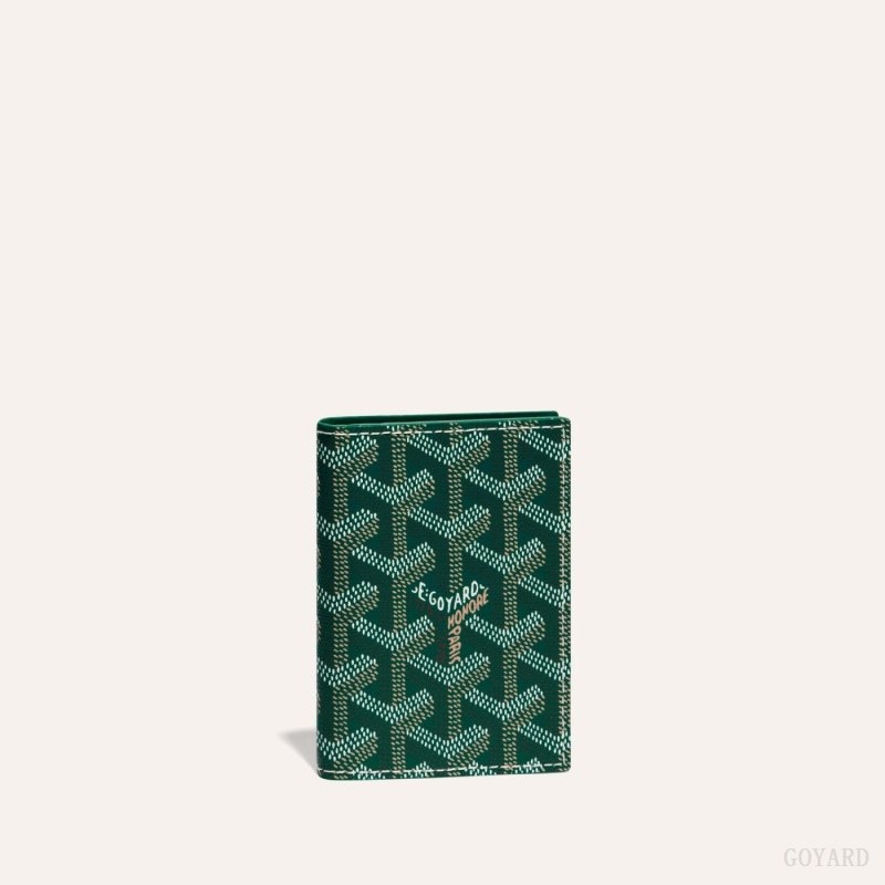 Green Goyard SAINT-MARC CARD WALLET | MUHO2314