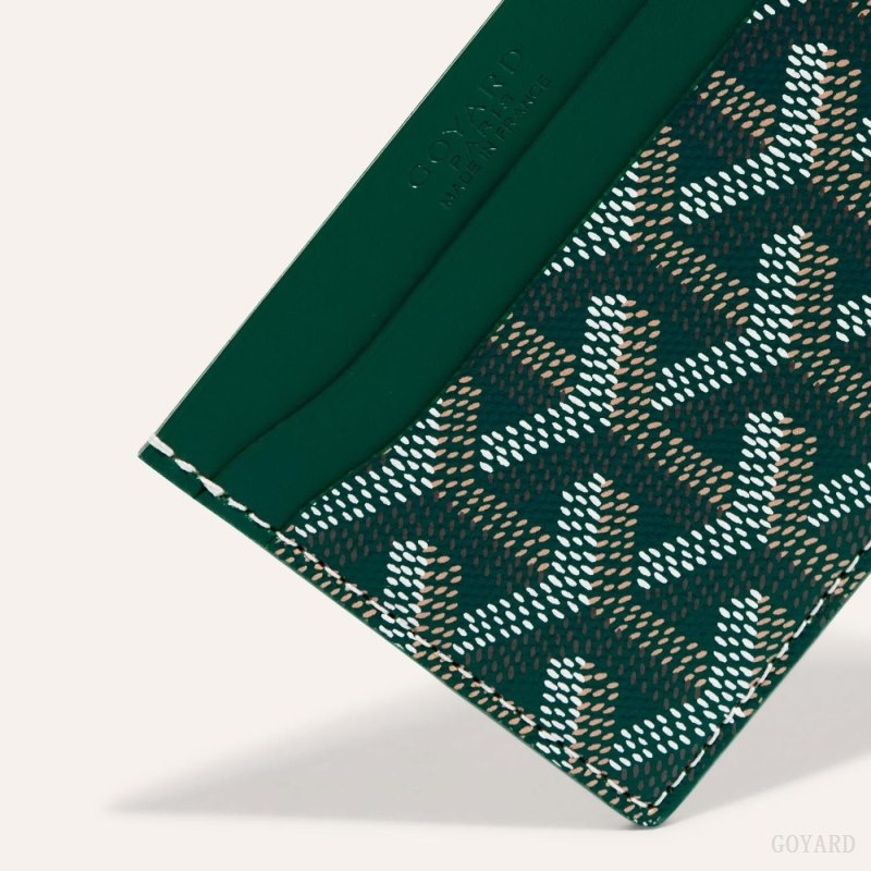 Green Goyard SAINT-SULPICE CARD WALLET | ONYV2789