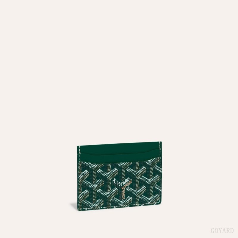 Green Goyard SAINT-SULPICE CARD WALLET | ONYV2789