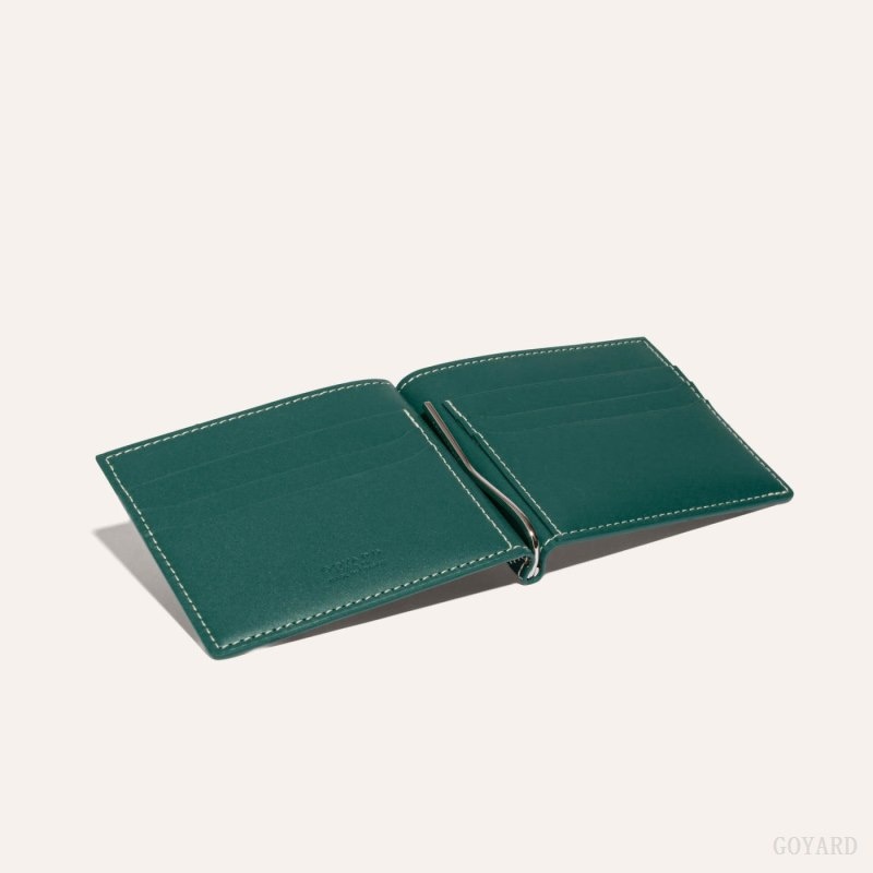 Green Goyard SAINT-THOMAS BILL FOLD | BSFZ6533