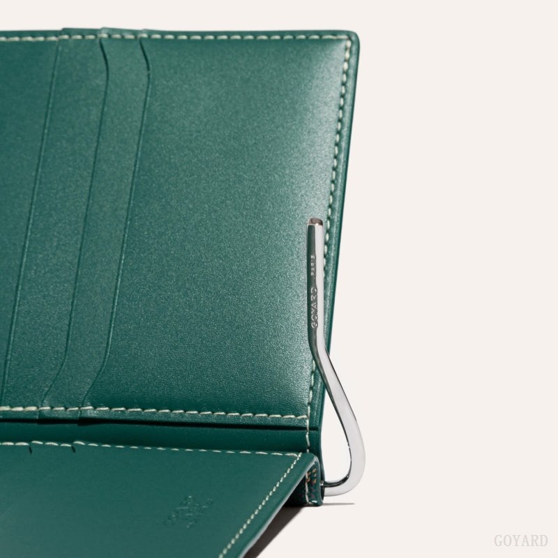 Green Goyard SAINT-THOMAS BILL FOLD | BSFZ6533