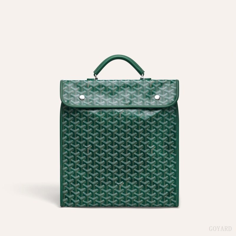 Green Goyard SAINT LEGER BACKPACK | HPJW5723