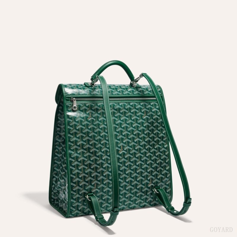 Green Goyard SAINT LEGER BACKPACK | HPJW5723