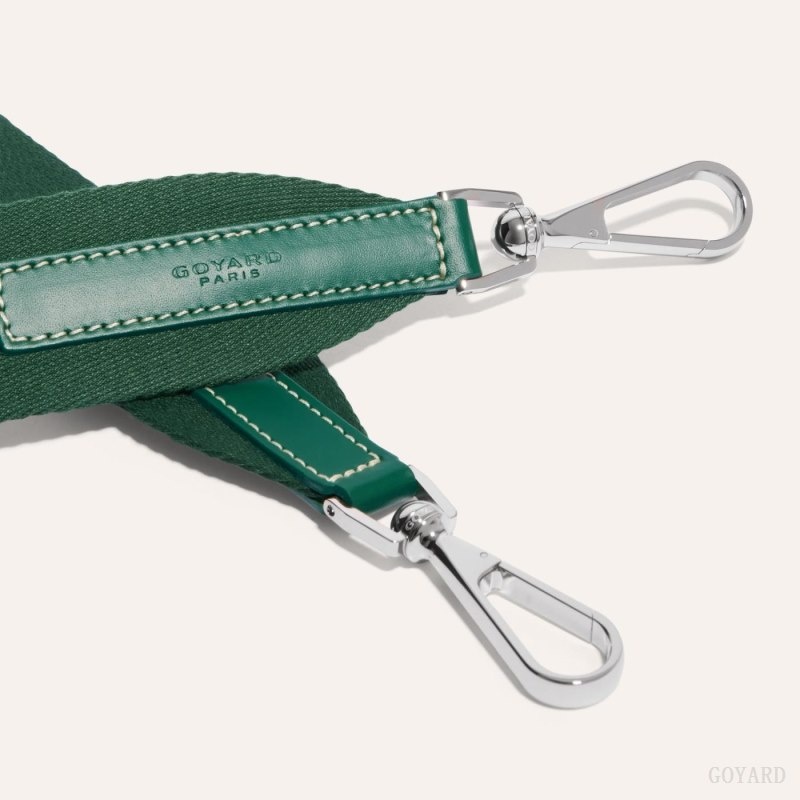 Green Goyard SANGLE MM STRAP | MFUS0259