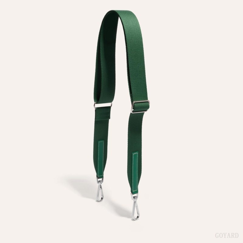 Green Goyard SANGLE MM STRAP | MFUS0259