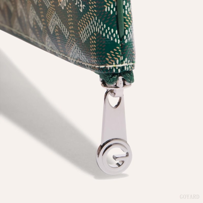 Green Goyard SENAT GM DOCUMENT CASE | SUZS1064