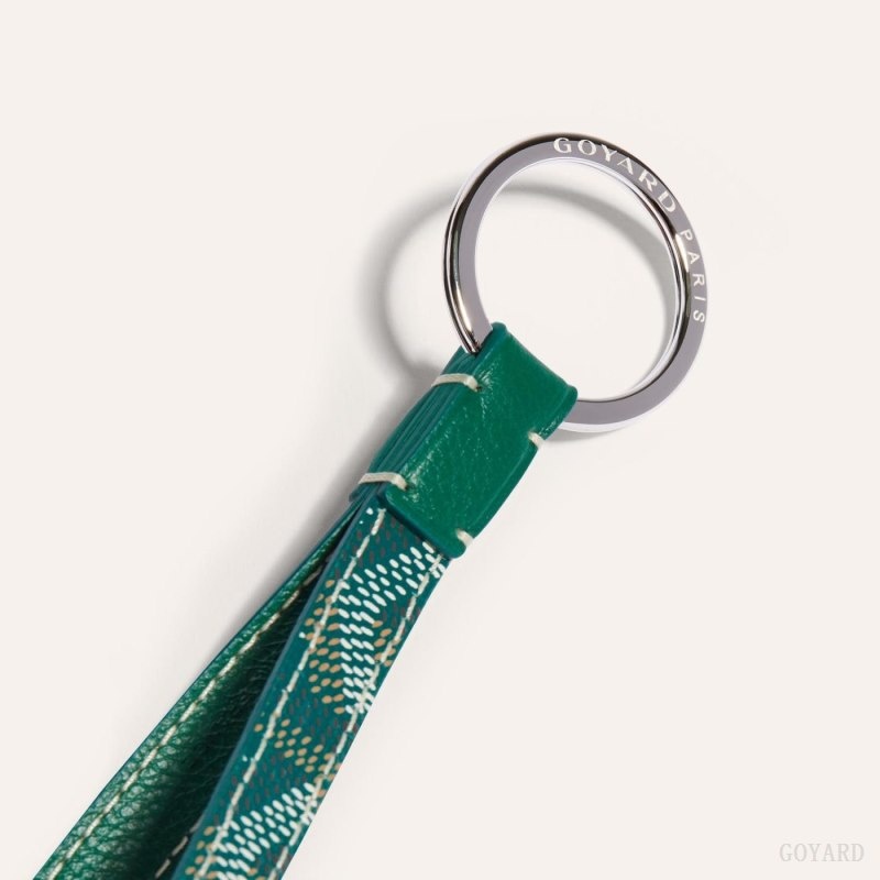 Green Goyard SESAME KEY RING | XRFK4764