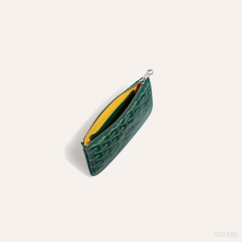 Green Goyard SÉNAT MINI WALLET | AKKI9251