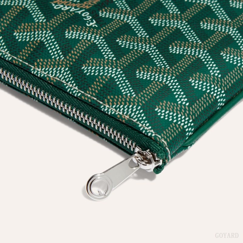 Green Goyard SÉNAT MINI WALLET | AKKI9251