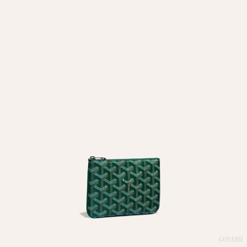 Green Goyard SÉNAT MINI WALLET | AKKI9251