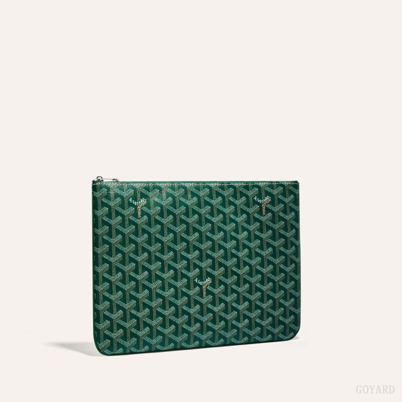 Green Goyard SÉNAT MM POCKET | BMUN2133