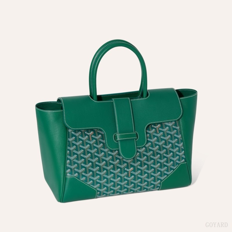 Green Goyard Saïgon tote bag | FJPL1391