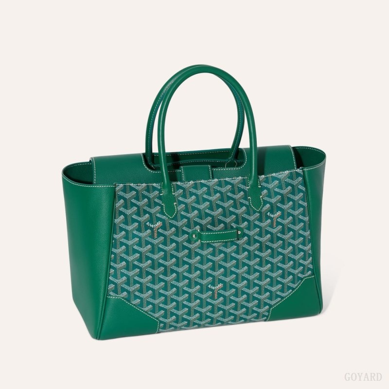 Green Goyard Saïgon tote bag | FJPL1391