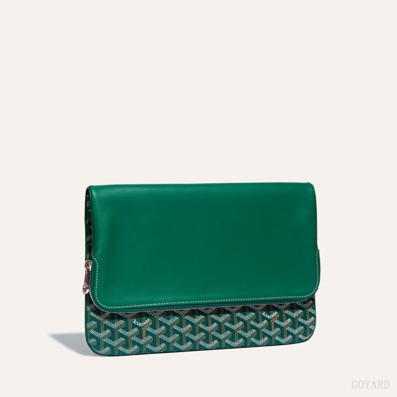 Green Goyard Sainte-Marie GM Clutch | WIRU2410